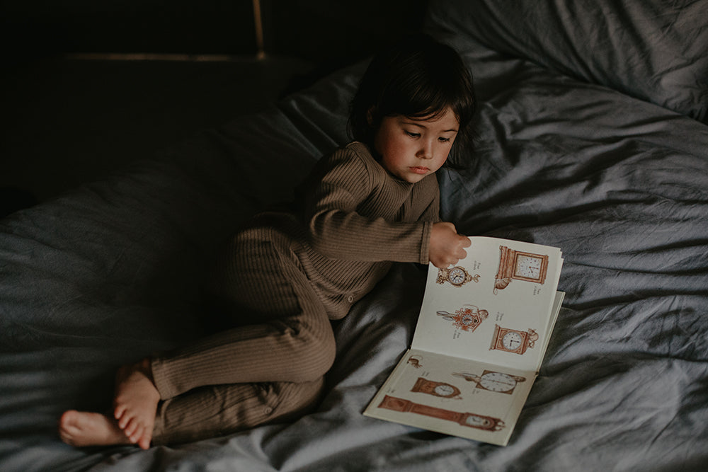Kids' Ribbed Organic Cotton Pajamas | The Simple Folk Archive