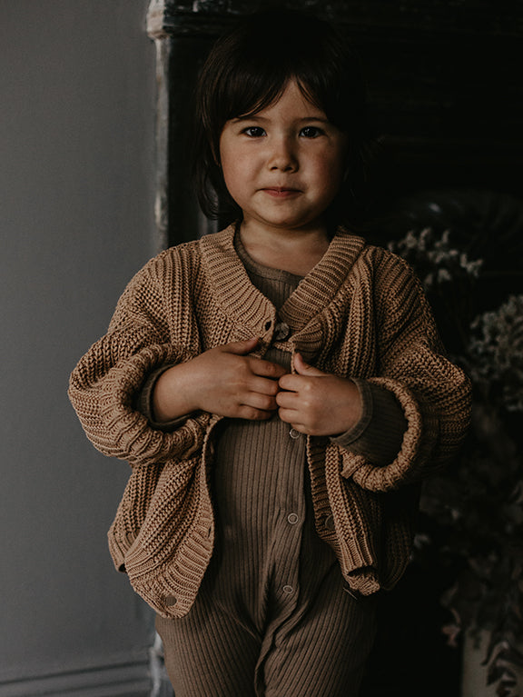 Kids' Ribbed Organic Cotton Pajamas | The Simple Folk Archive