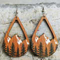 Wood Mountain Earrings