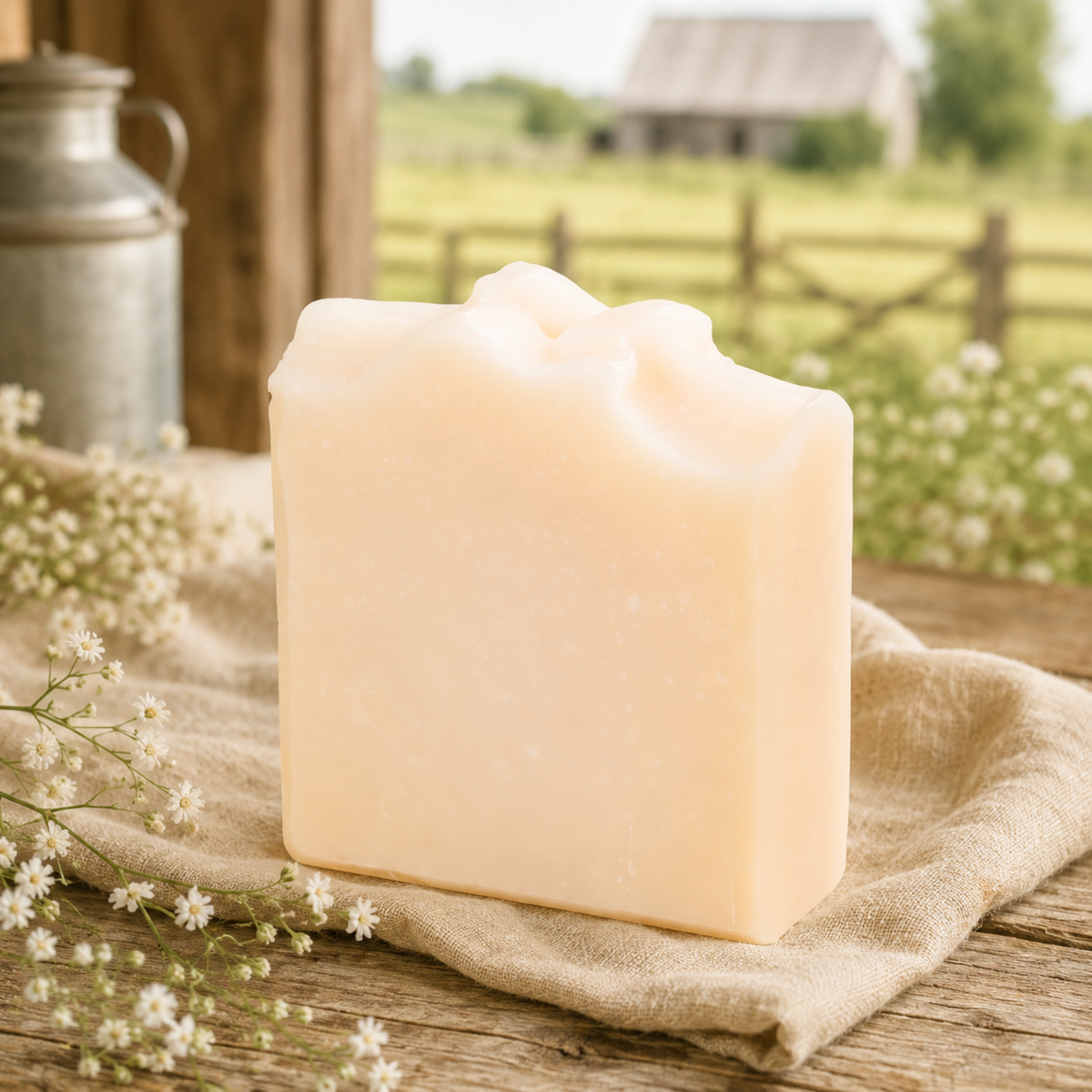 Soft & Gentle Buttermilk Tallow Goat Milk Soap | Fragrance Free