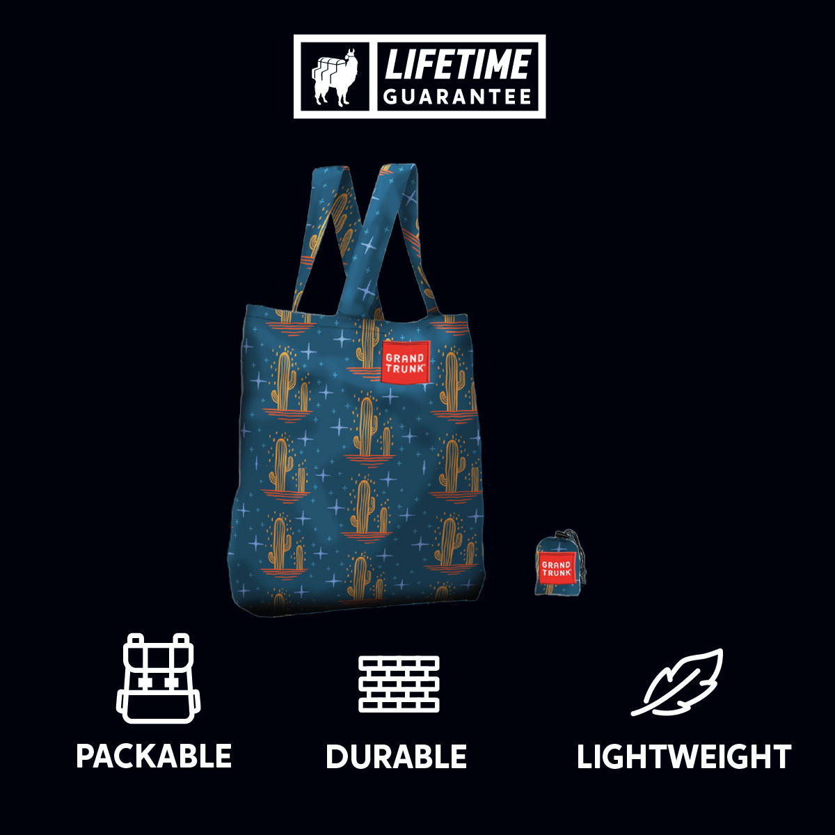 Packable Ripstop Tote Bag