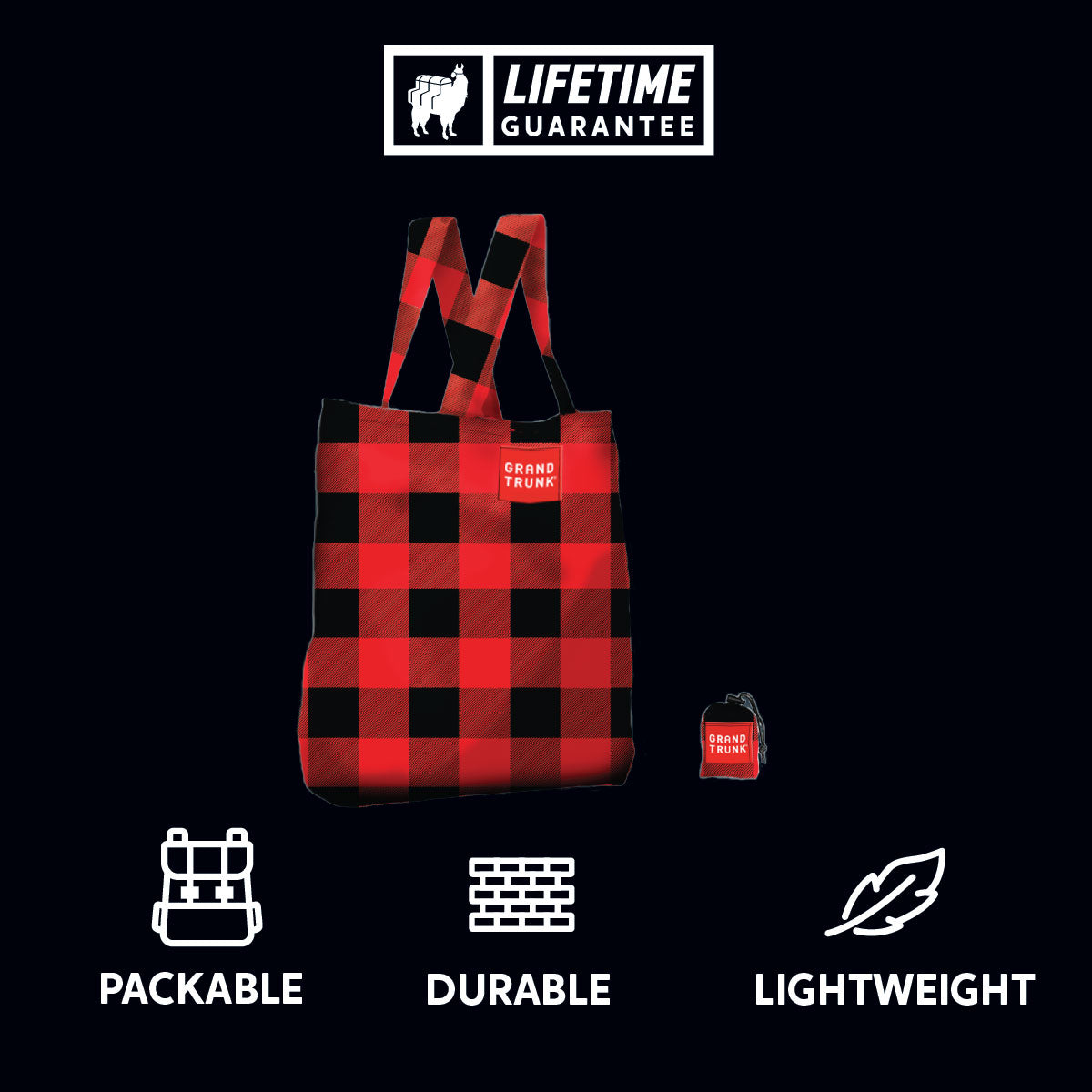 Packable Ripstop Tote Bag