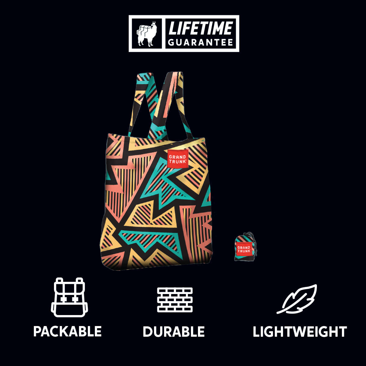 Packable Ripstop Tote Bag