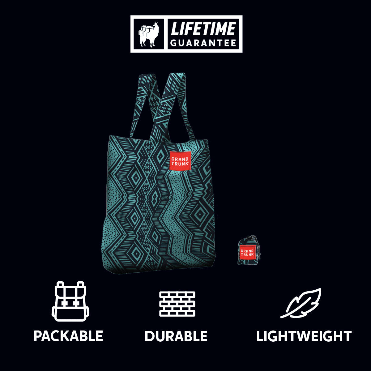 Packable Ripstop Tote Bag