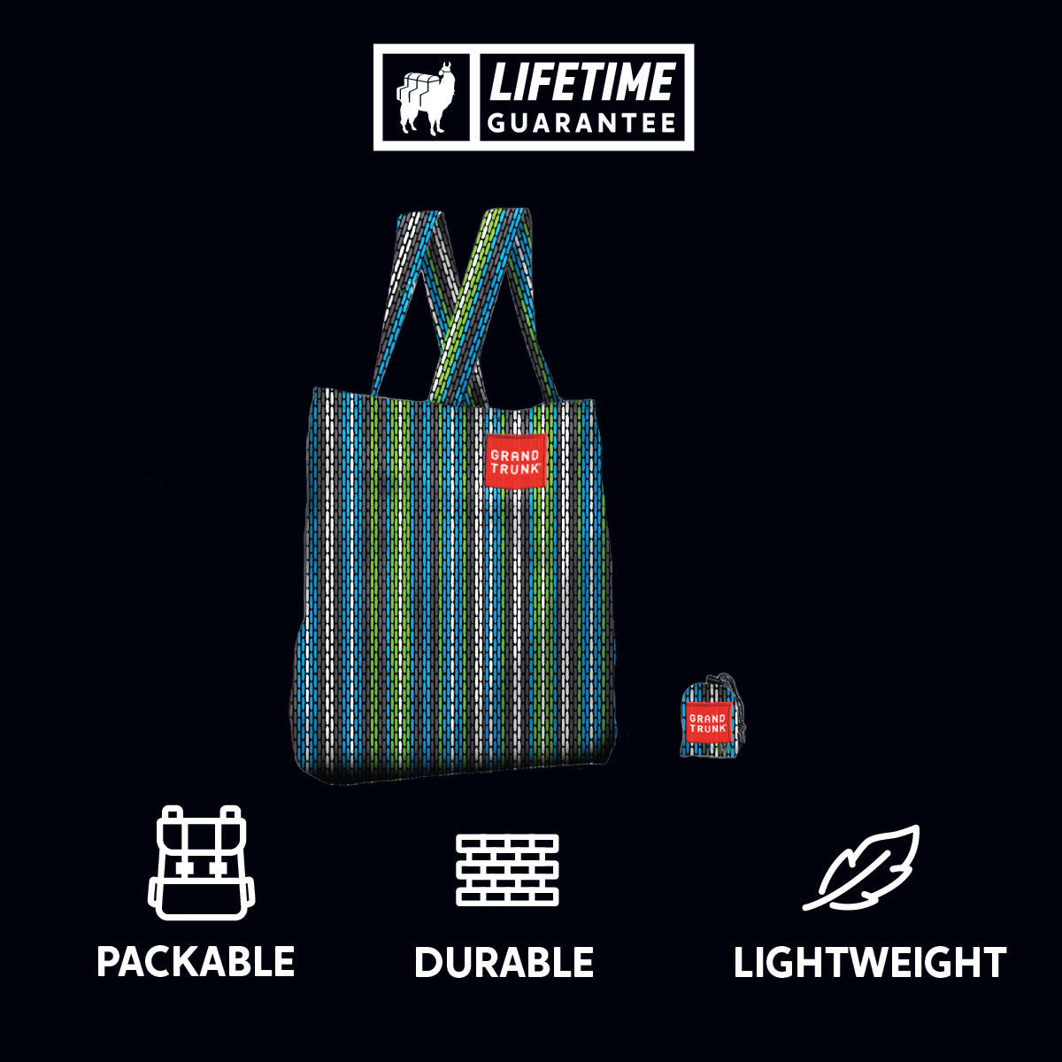Packable Ripstop Tote Bag
