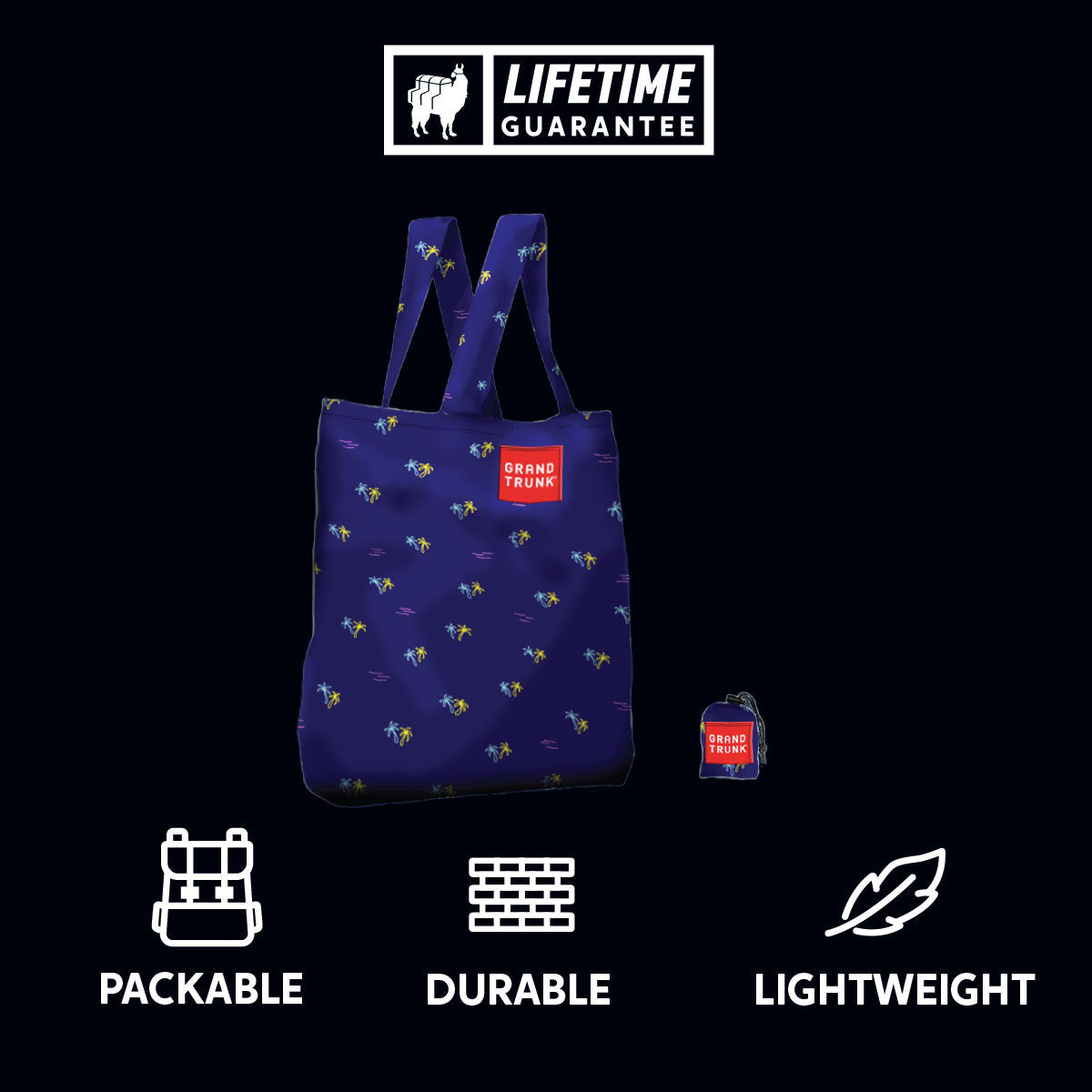 Packable Ripstop Tote Bag