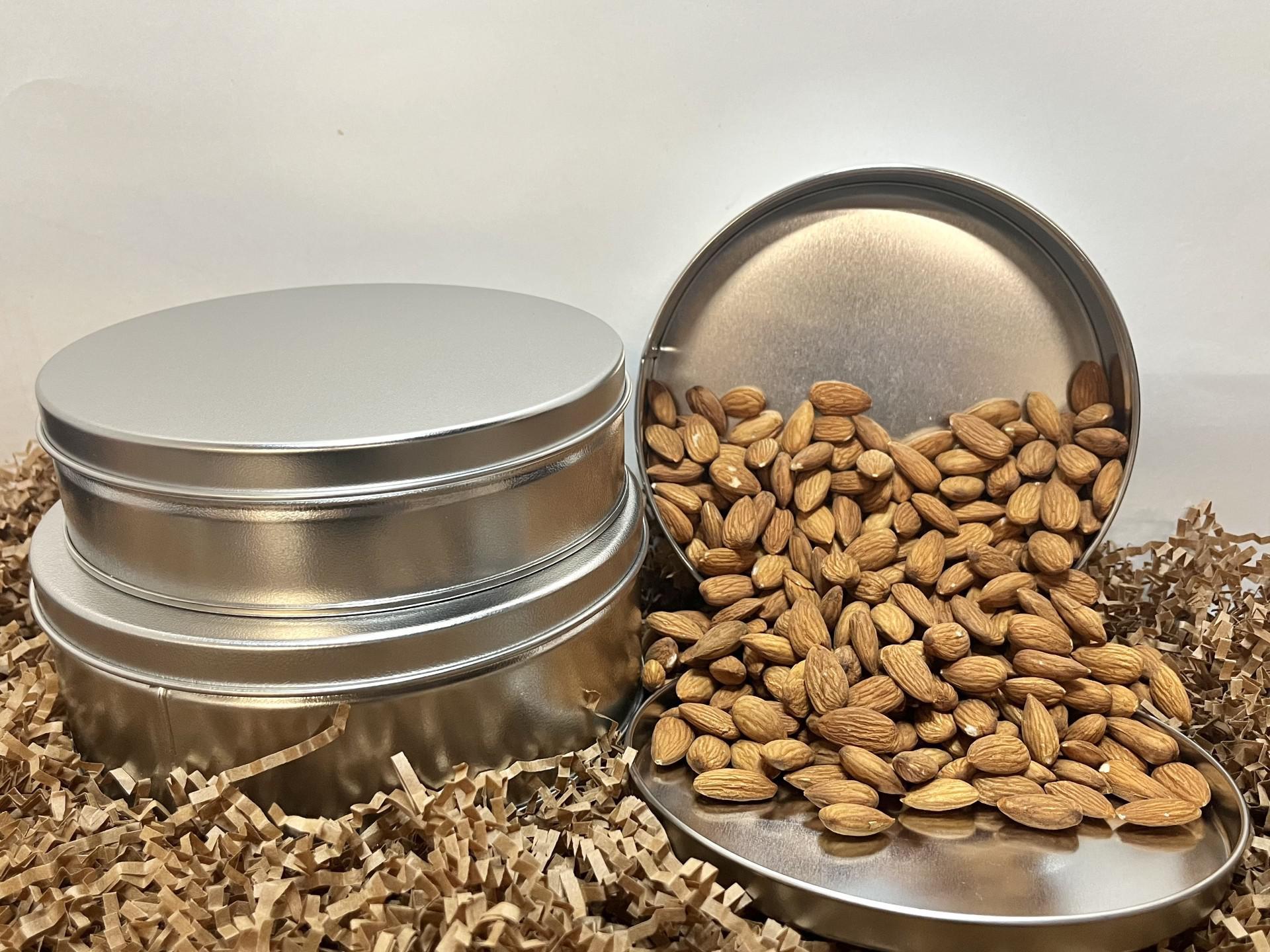 Raw Whole Almonds Tin