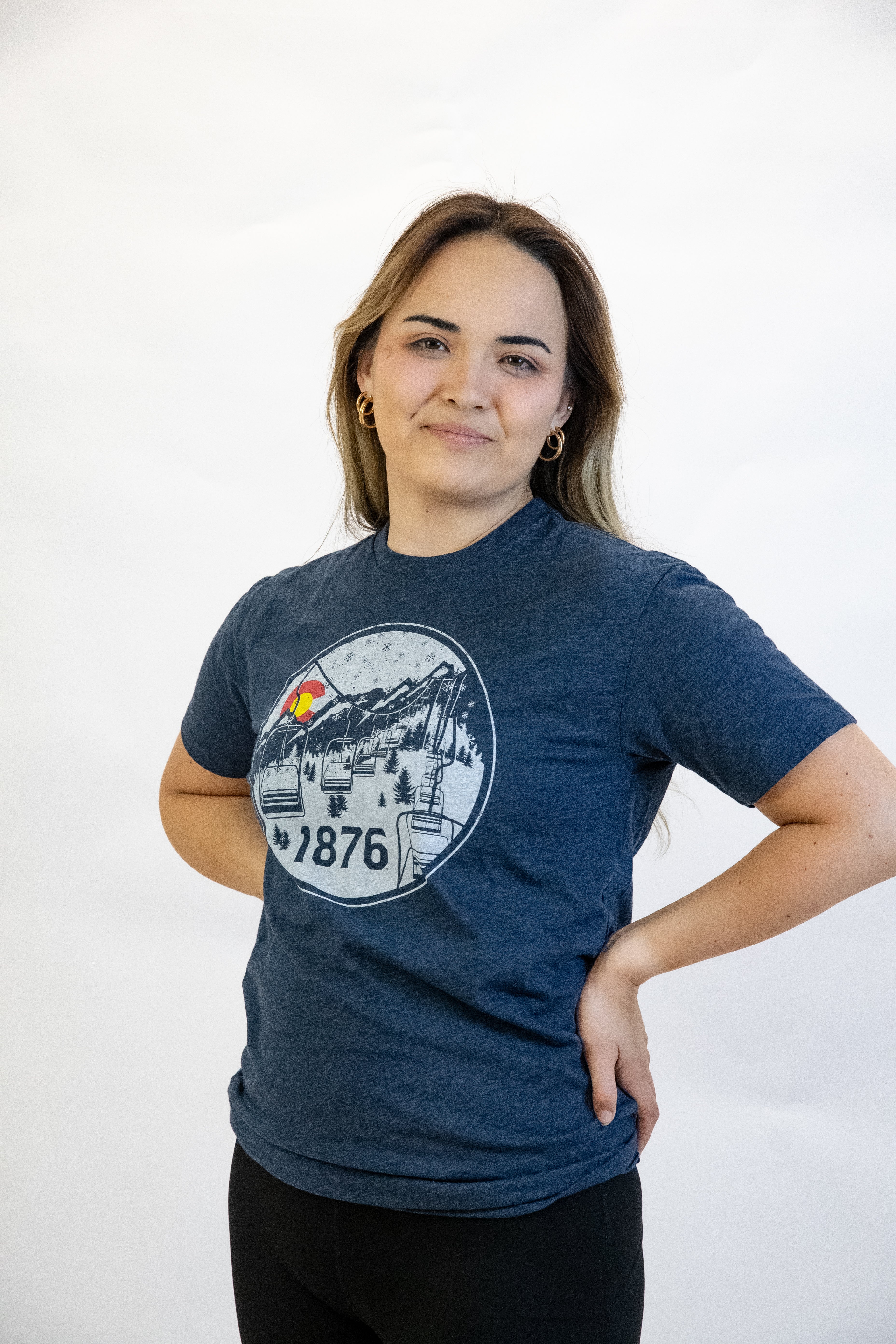 1876 Downhill  Colorado T-Shirt