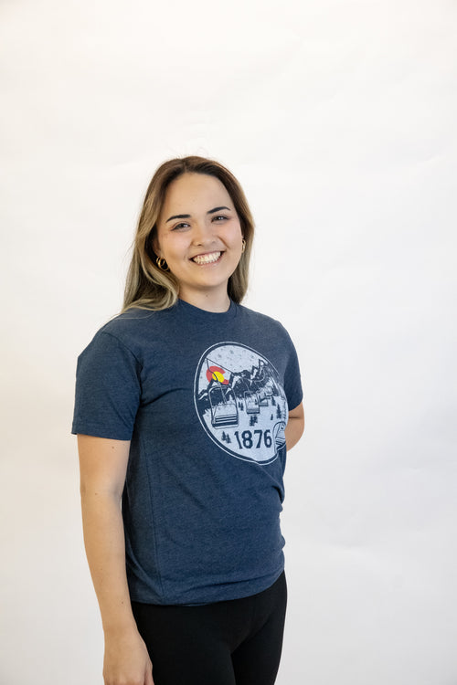 1876 Downhill  Colorado T-Shirt