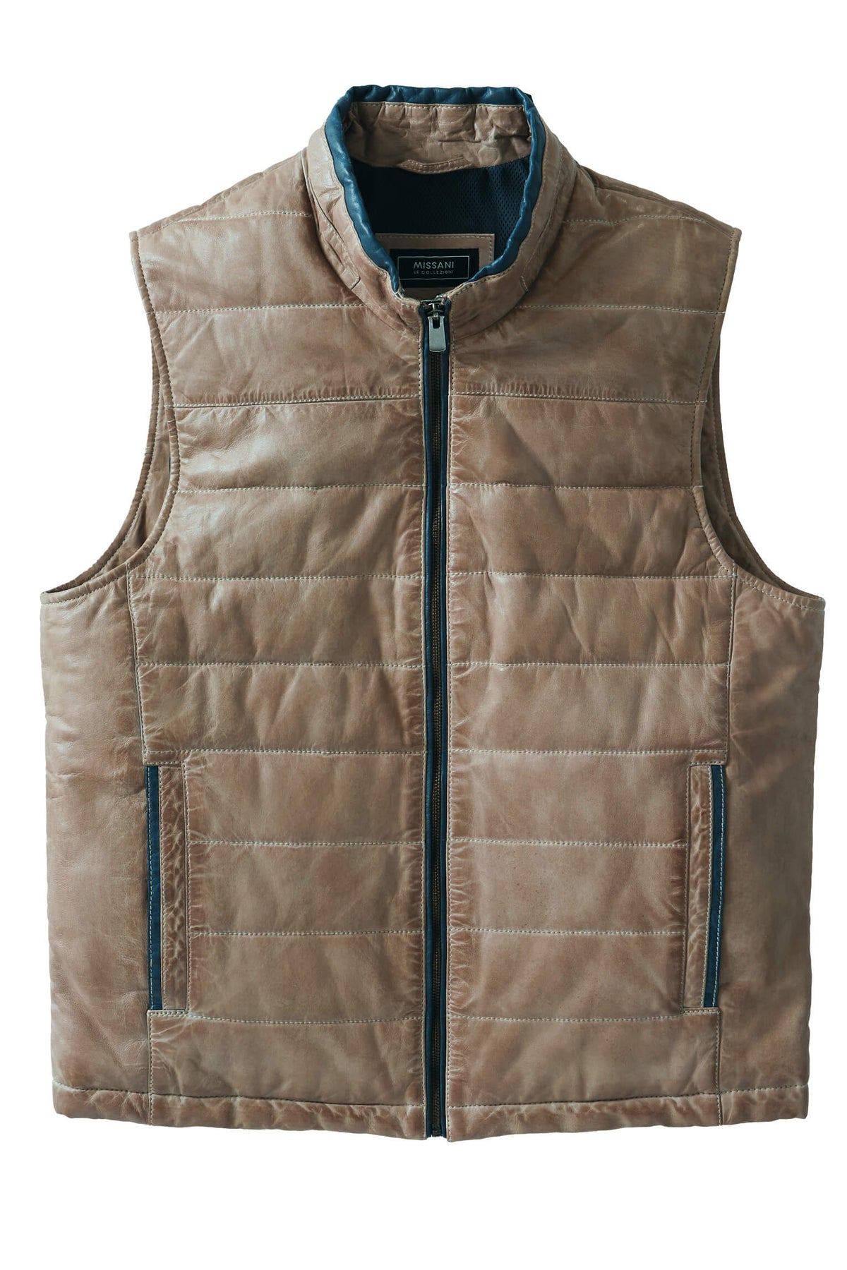 Quilted Leather Vest
