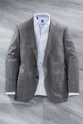Patrick James 2 Button Side Vent Herringbone Sport Coat