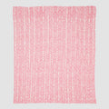 Breast Cancer - Cotton Sustainable Knit Warrior Throw Blanket Pink