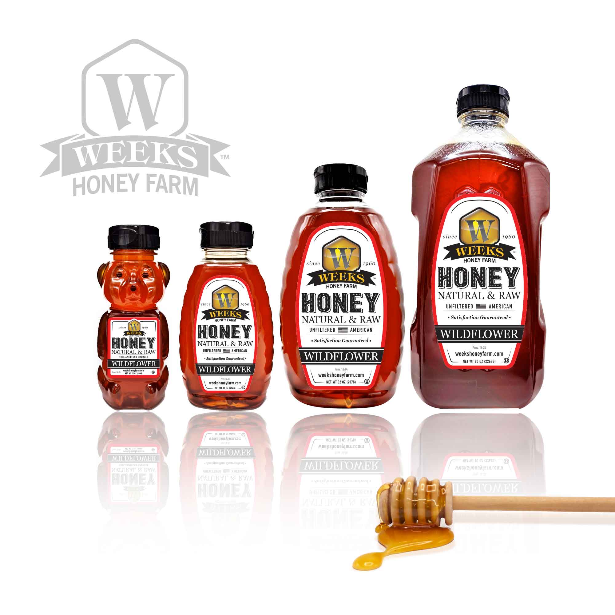 Raw Wildflower Honey