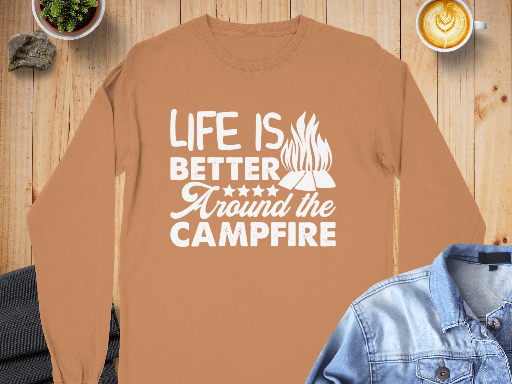 Campfire Long-Sleeve Tee
