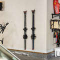 Summit Clear Acrylic Ski Wall Rack | 2 Pack