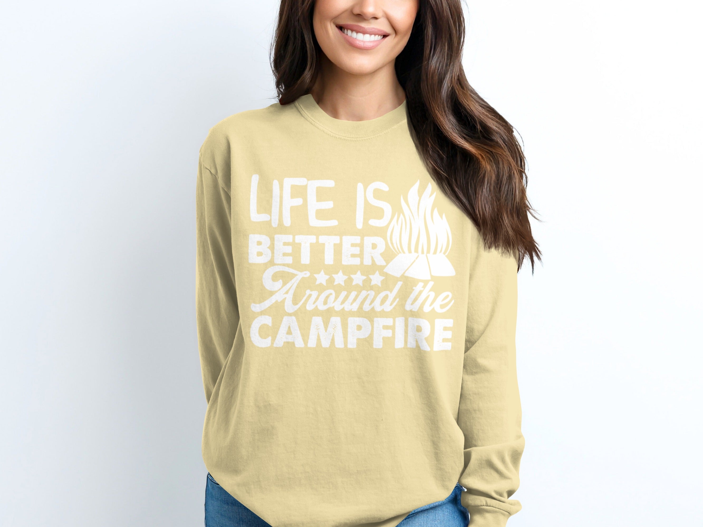 Campfire Long-Sleeve Tee