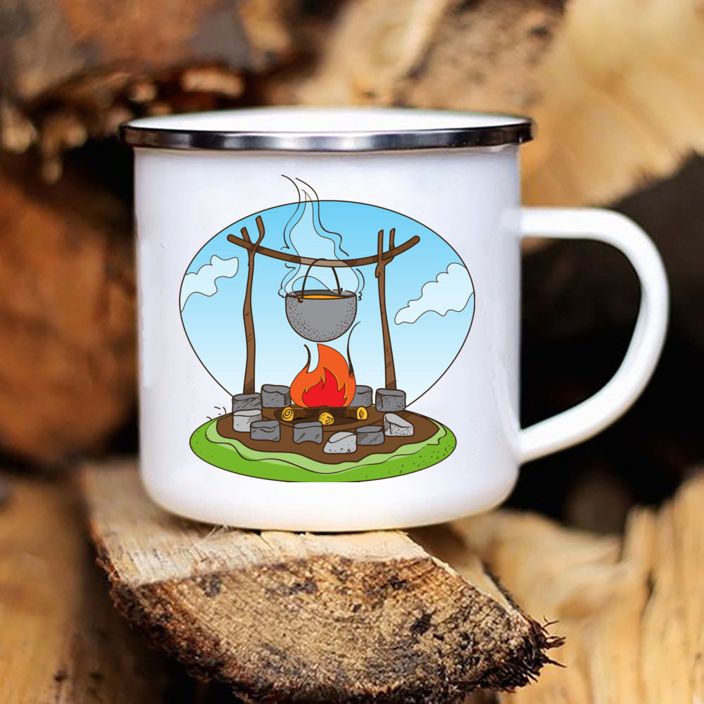 Campfire Ceramic Mug