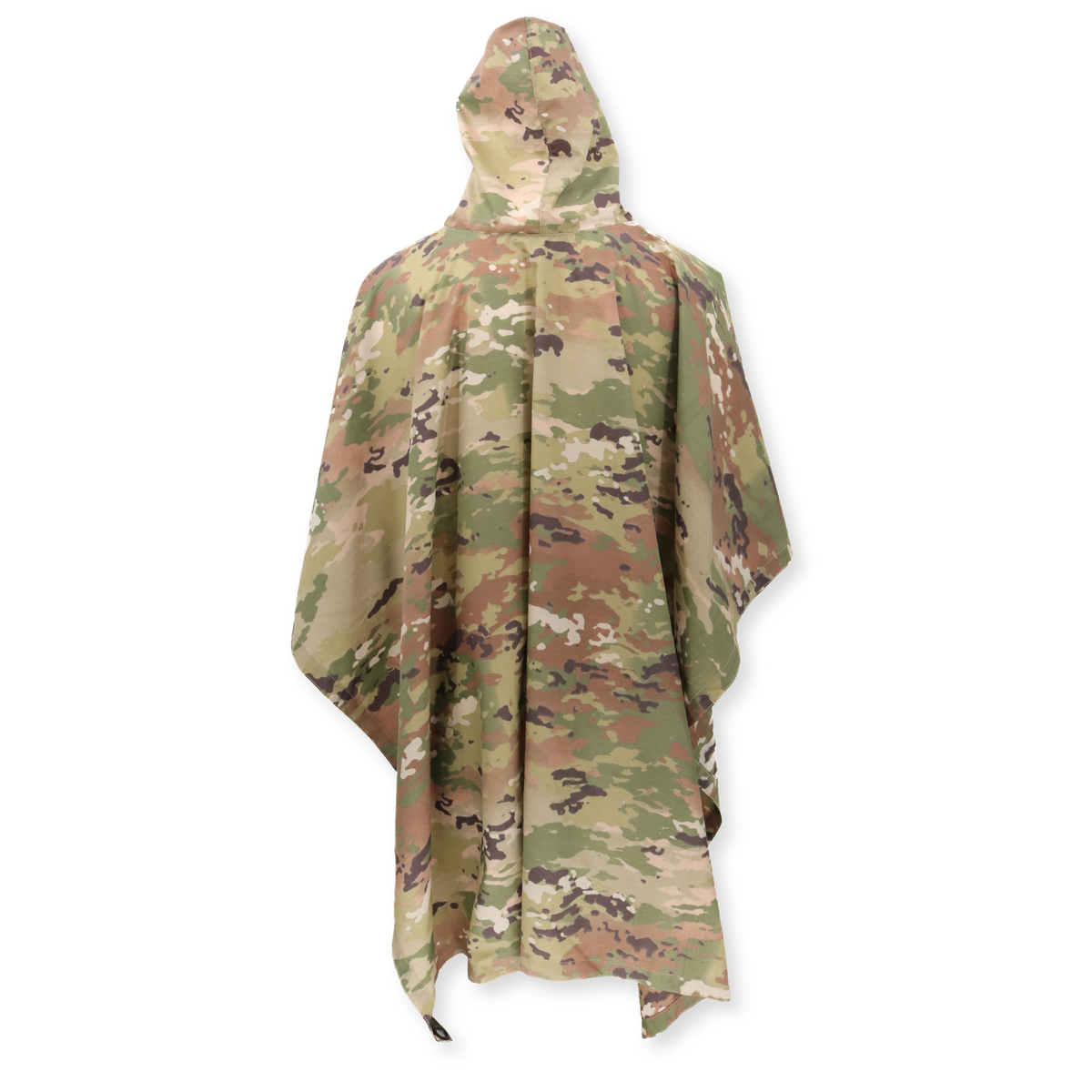 Multicam Ripstop Waterproof Poncho — USA Made
