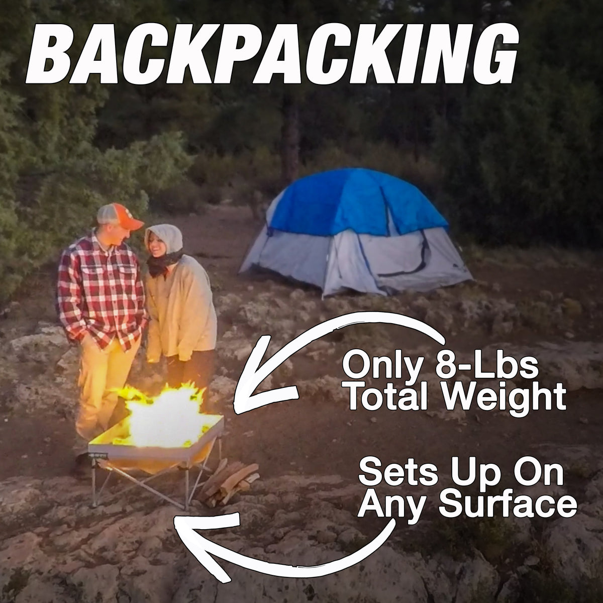 Pop-Up Fire Pit - Go Anywhere Kit