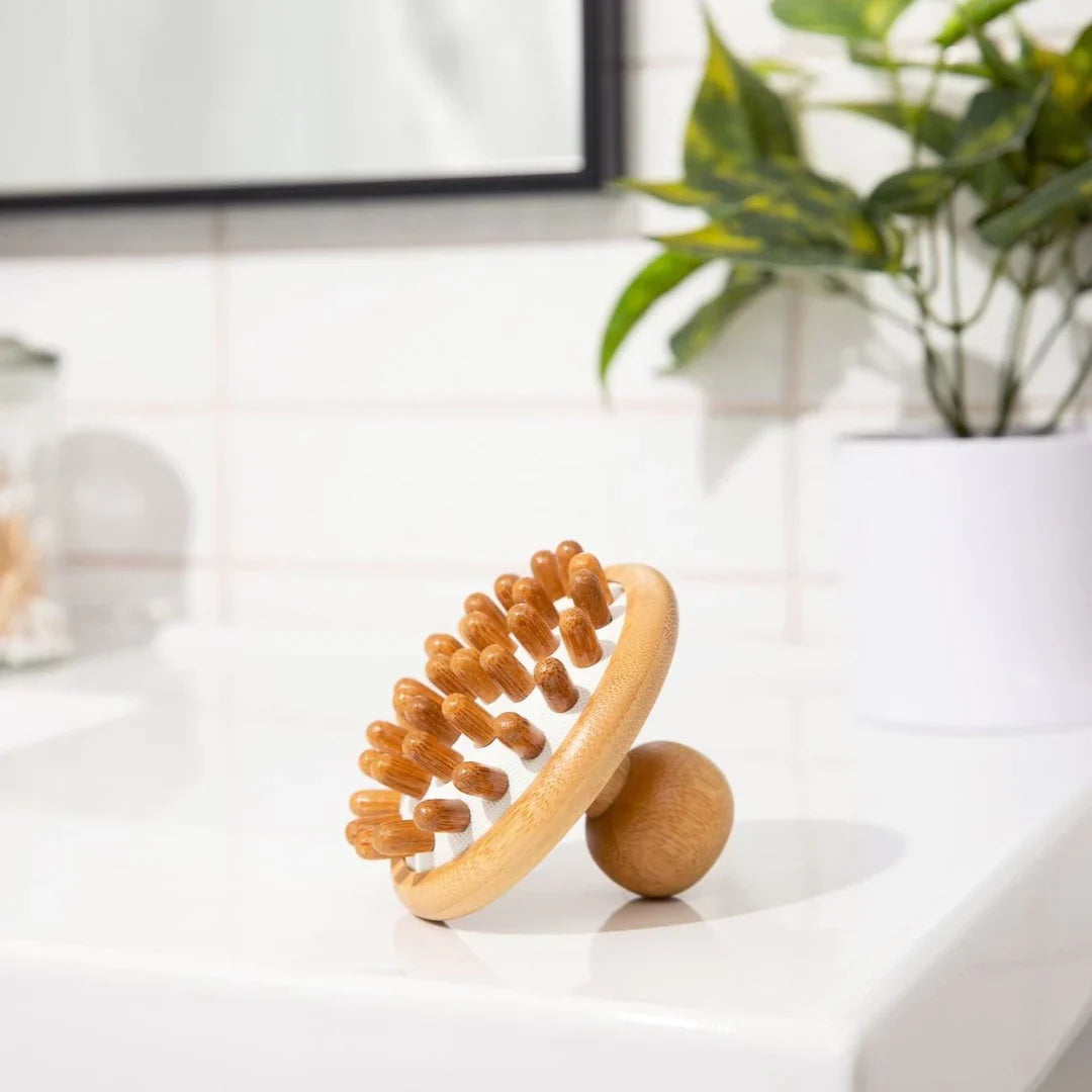 Bamboo Scalp Massager | Gentle Shower & Haircare Tool