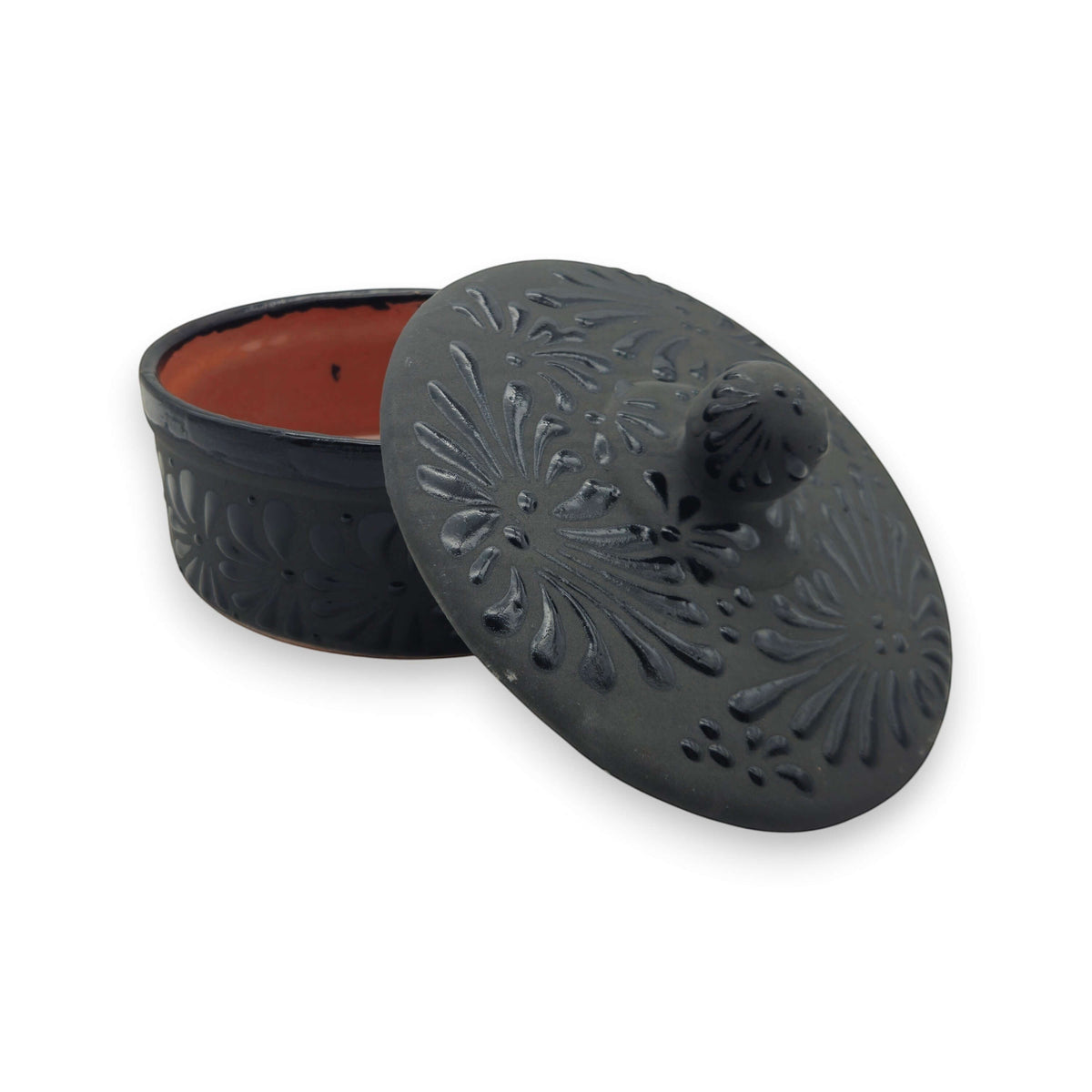 Black Talavera Tortilla Keeper