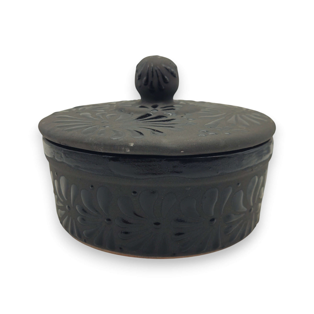 Black Talavera Tortilla Keeper