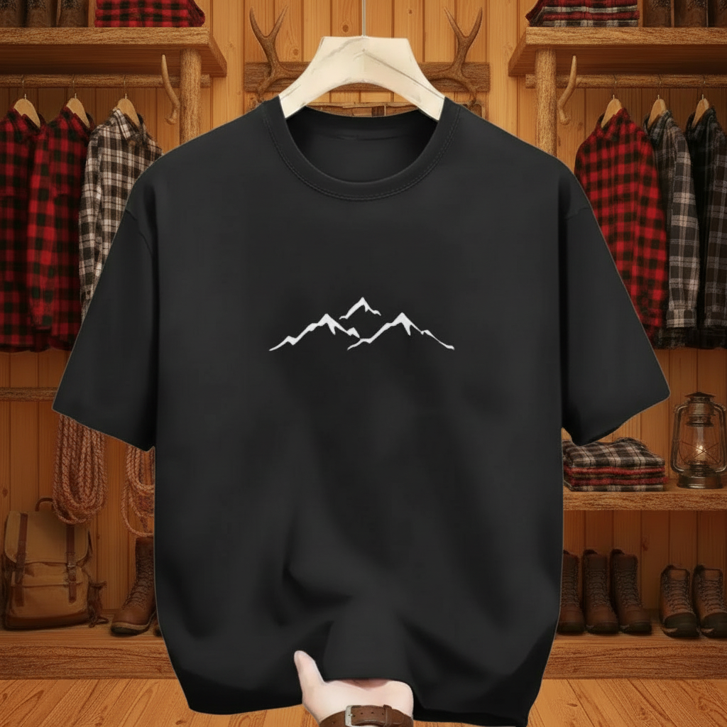 Black Tee Fixed Graphic