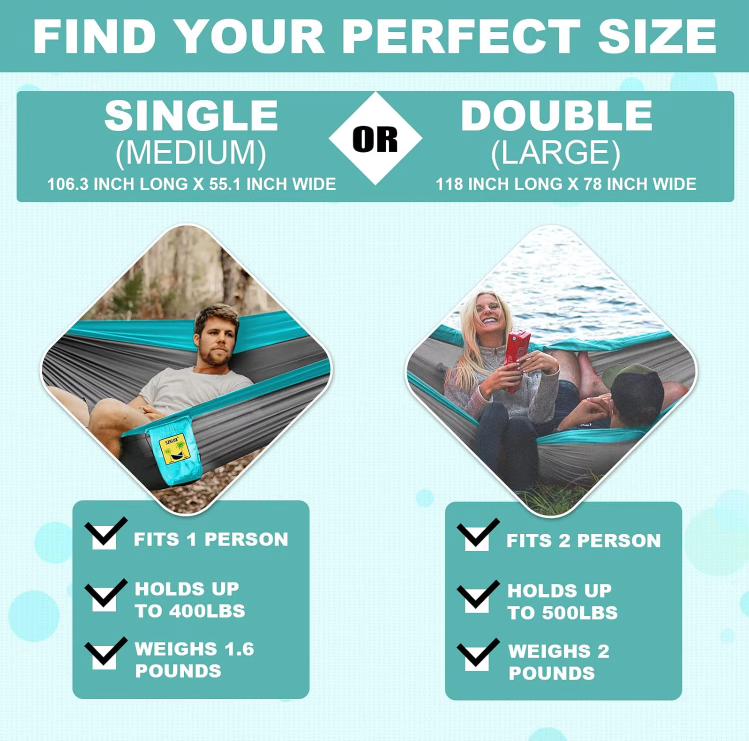 Nylon Camp Hammock