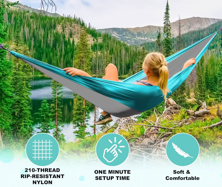 Nylon Camp Hammock