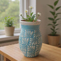 Blue Talavera Vase