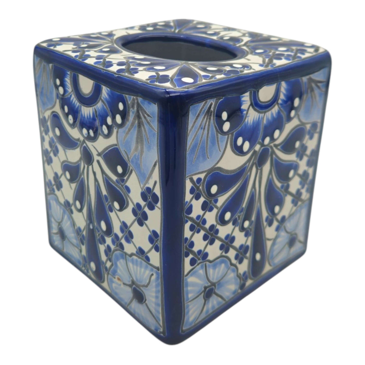 Talavera Tissue Box Cover
