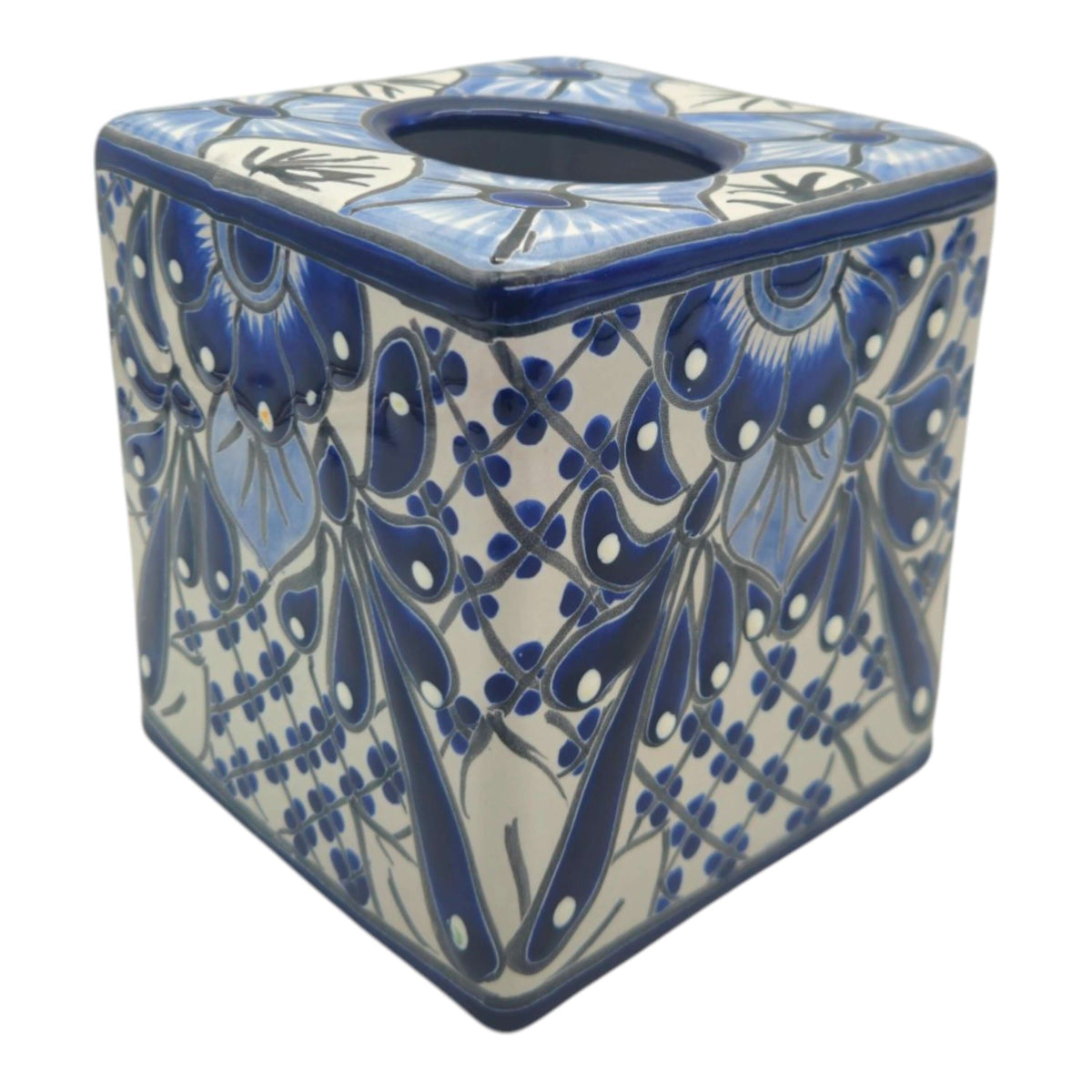 Talavera Tissue Box Cover