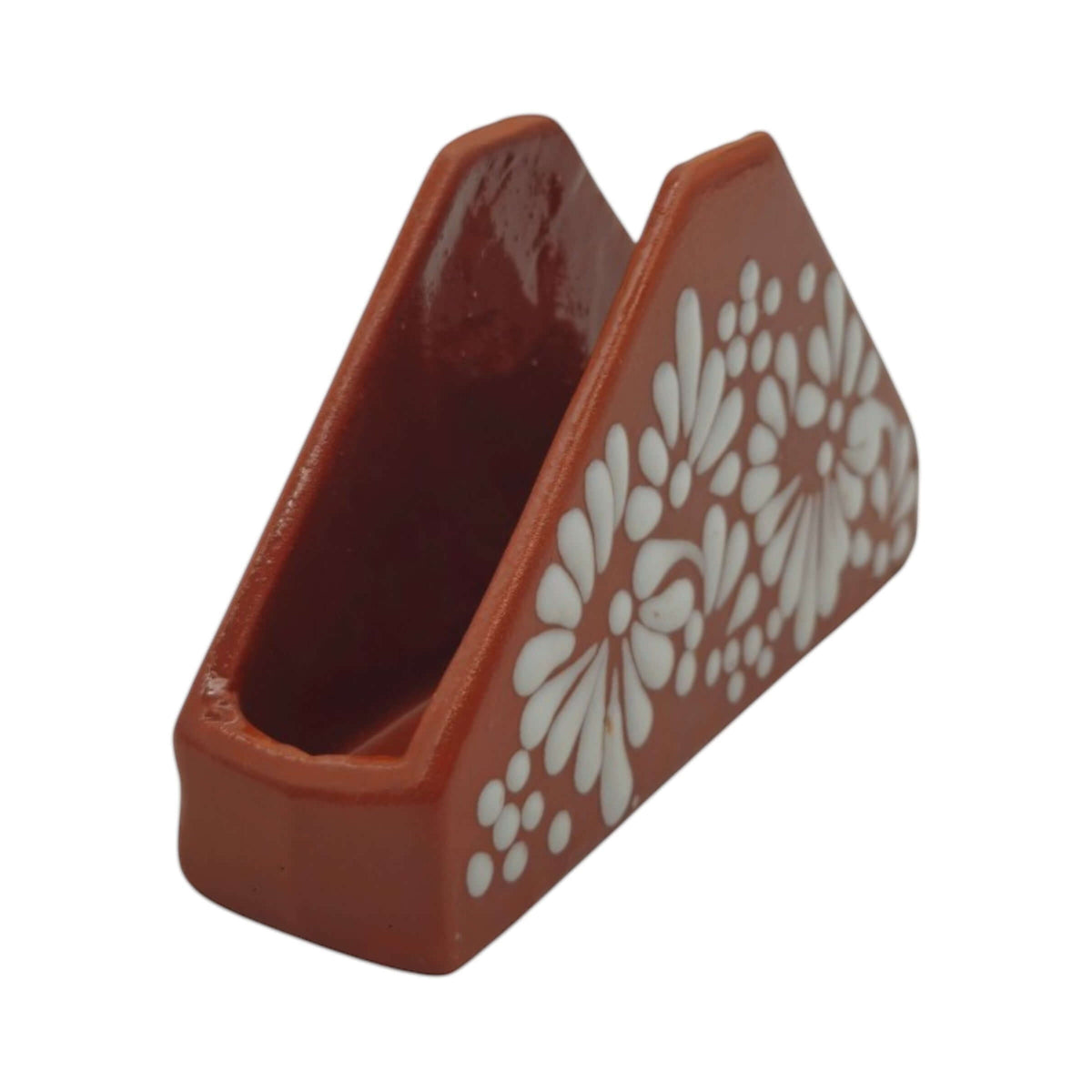 Brown Talavera Napkin Holder