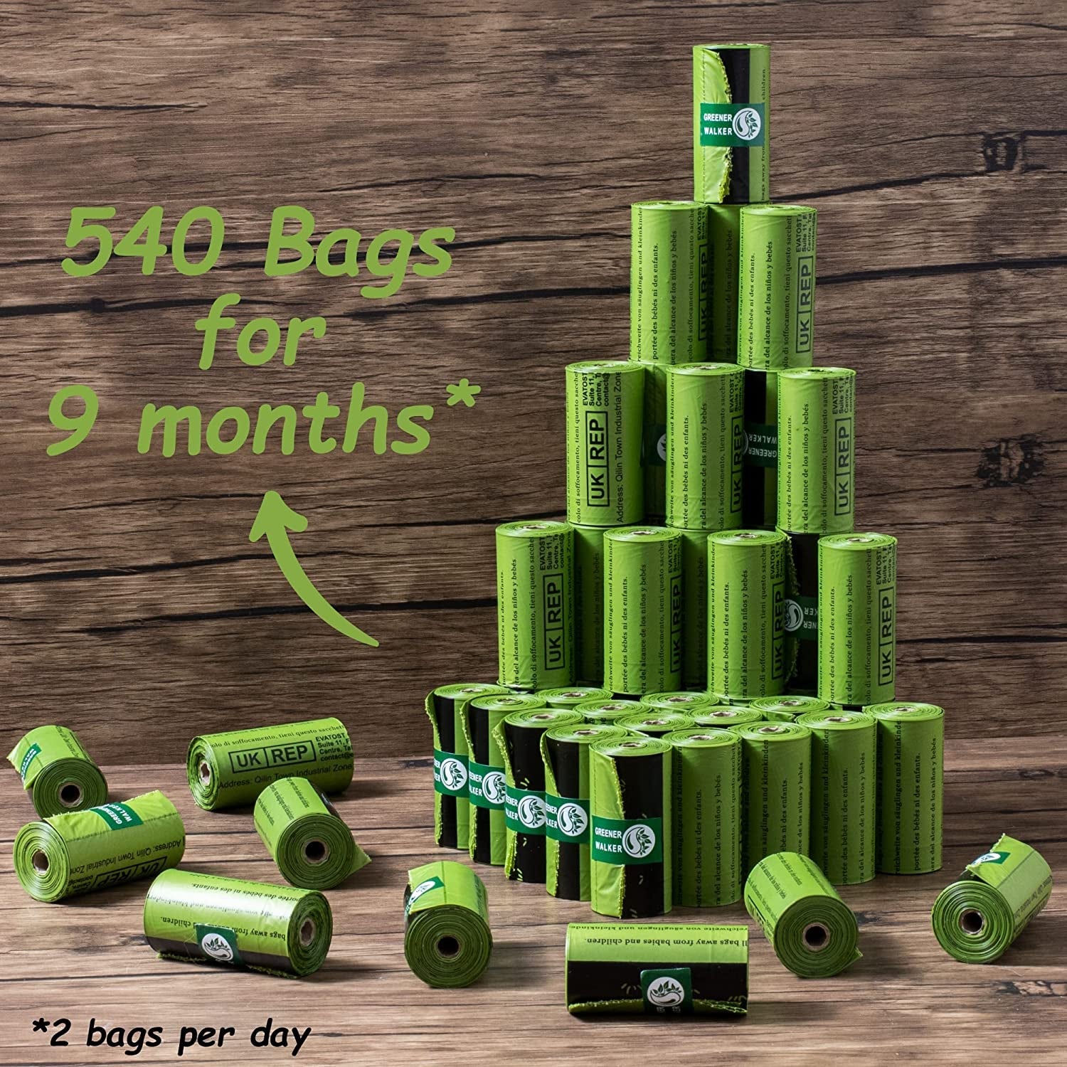 Dog Waste Bags 540-Count