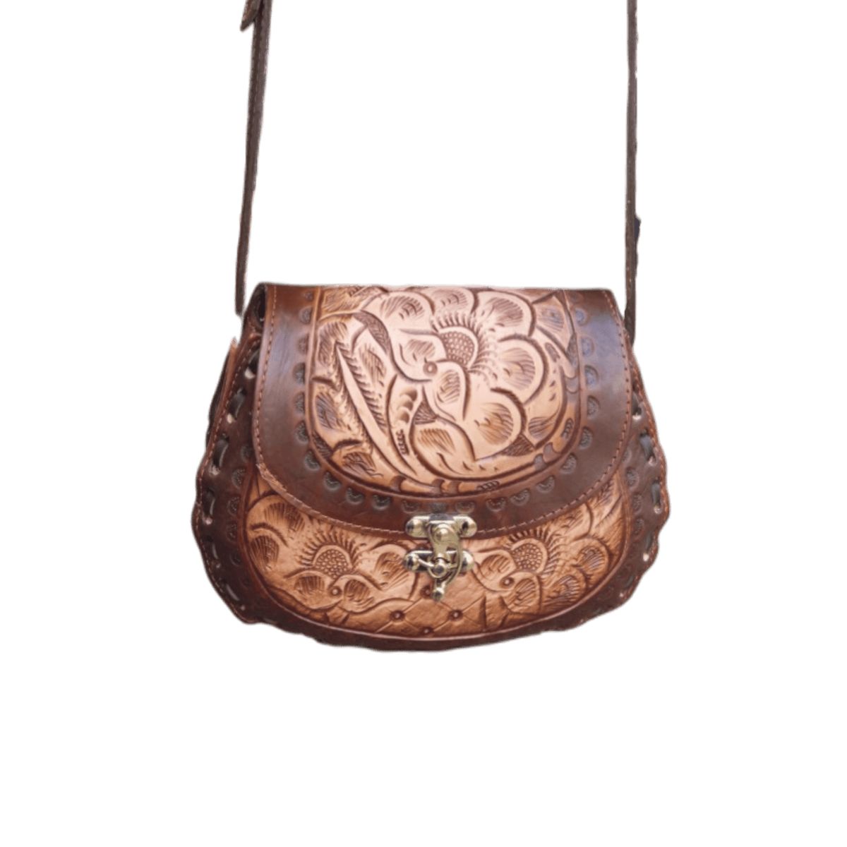 Cincelada Floral Crossbody Bag