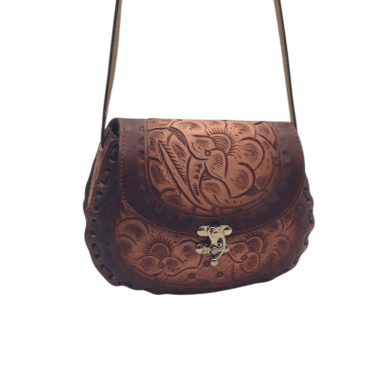 Cincelada Floral Crossbody Bag