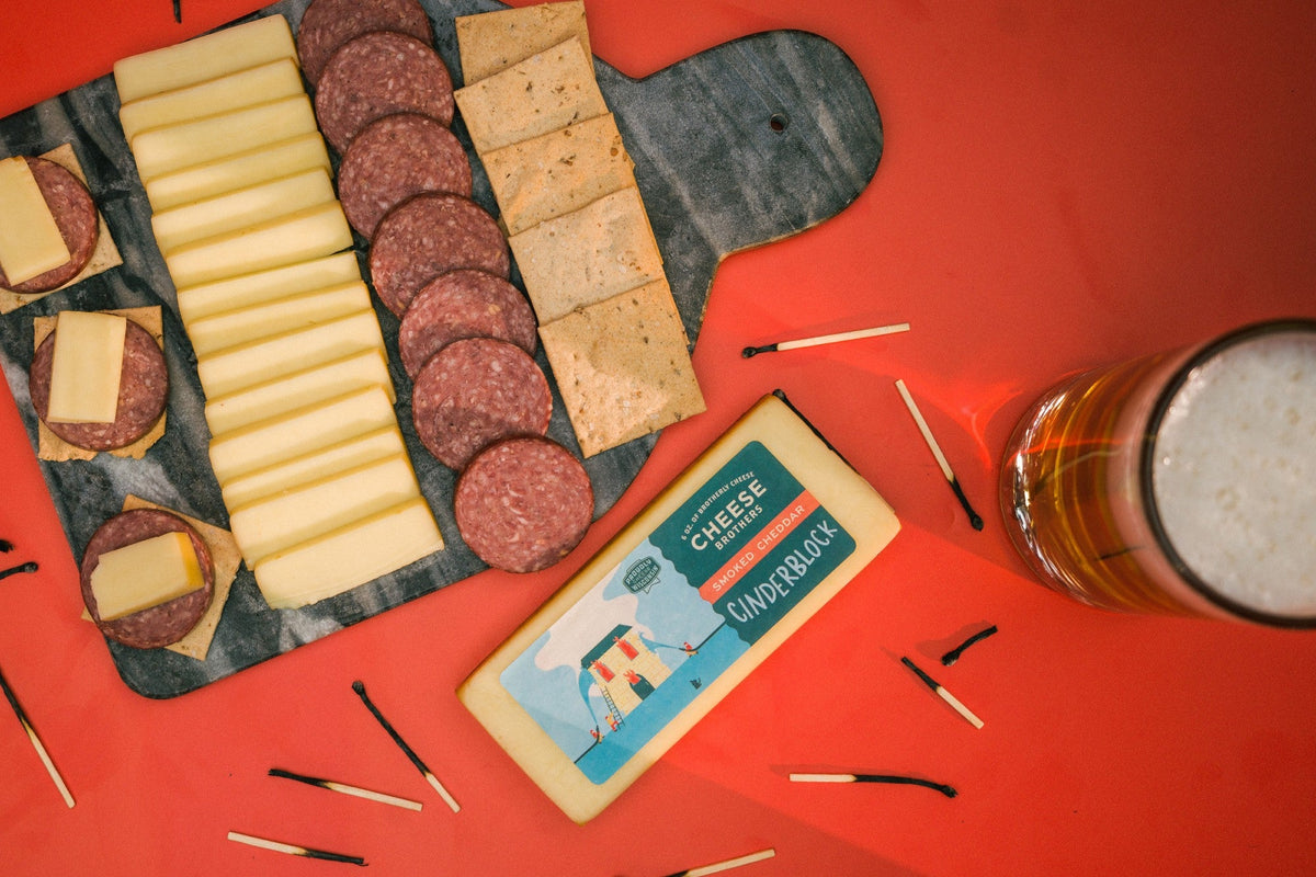Applewood & Hickory Smoked Cheddar | Cheese Brothers 6 oz