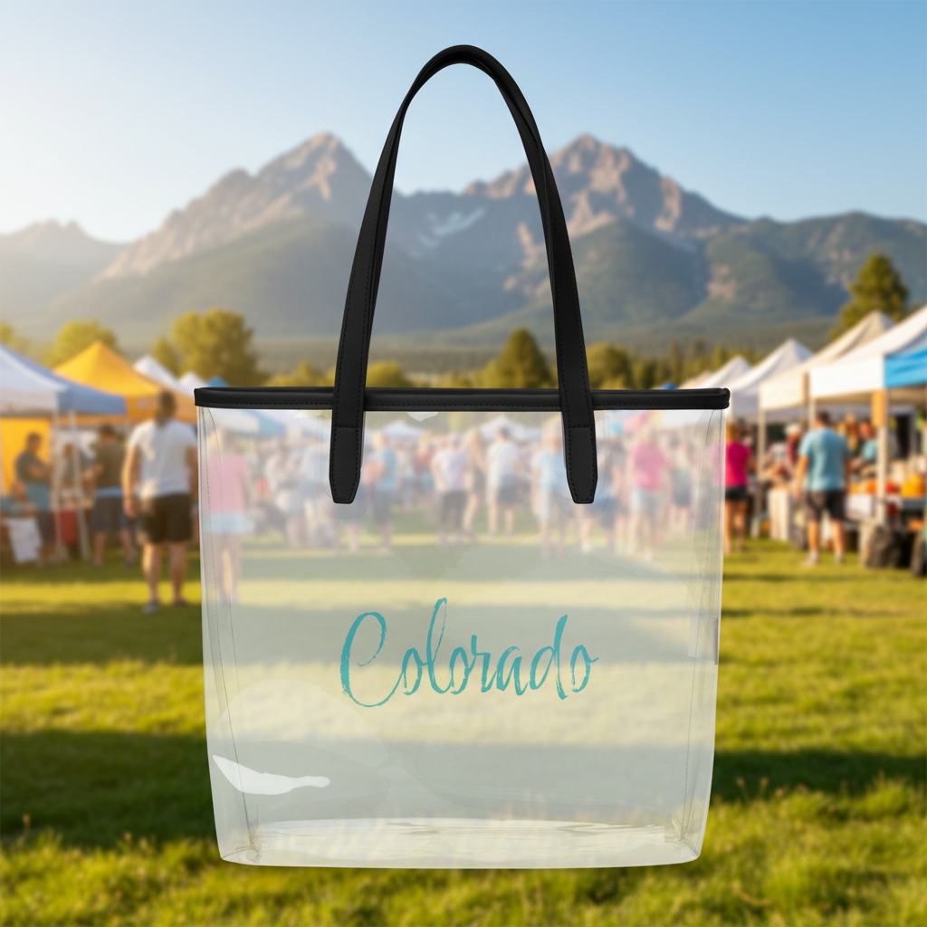 Colorado Clear Tote Bag Lifestyle
