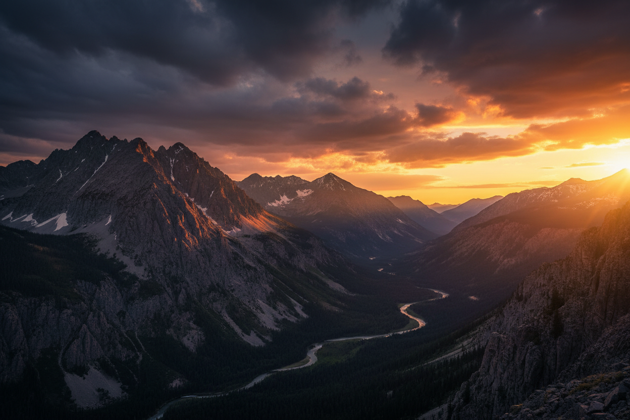 Colorado Sunset Dark Left