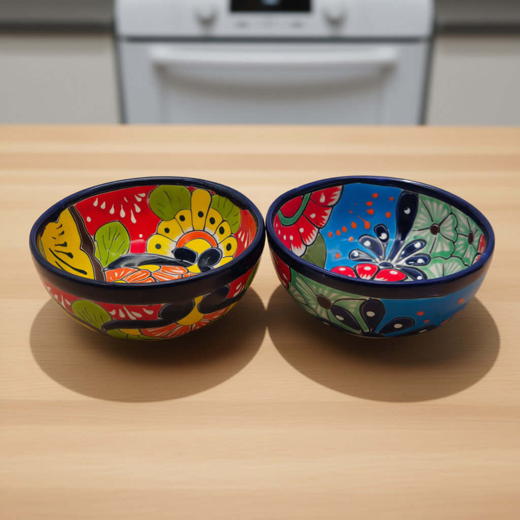 5-Inch Colorful Talavera Bowl