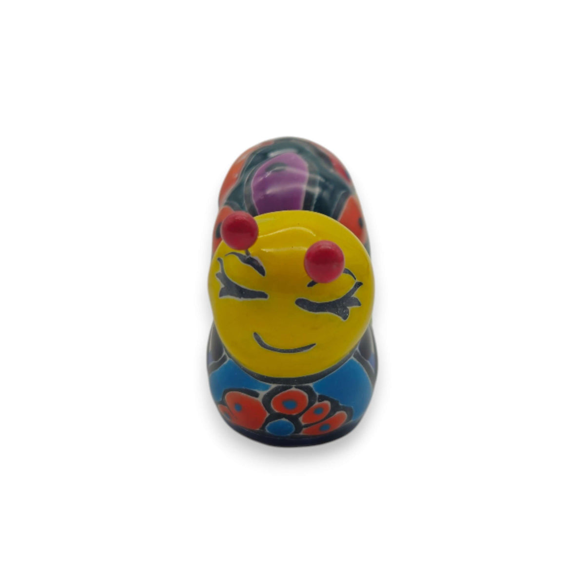 Talavera Caterpillar Figurine