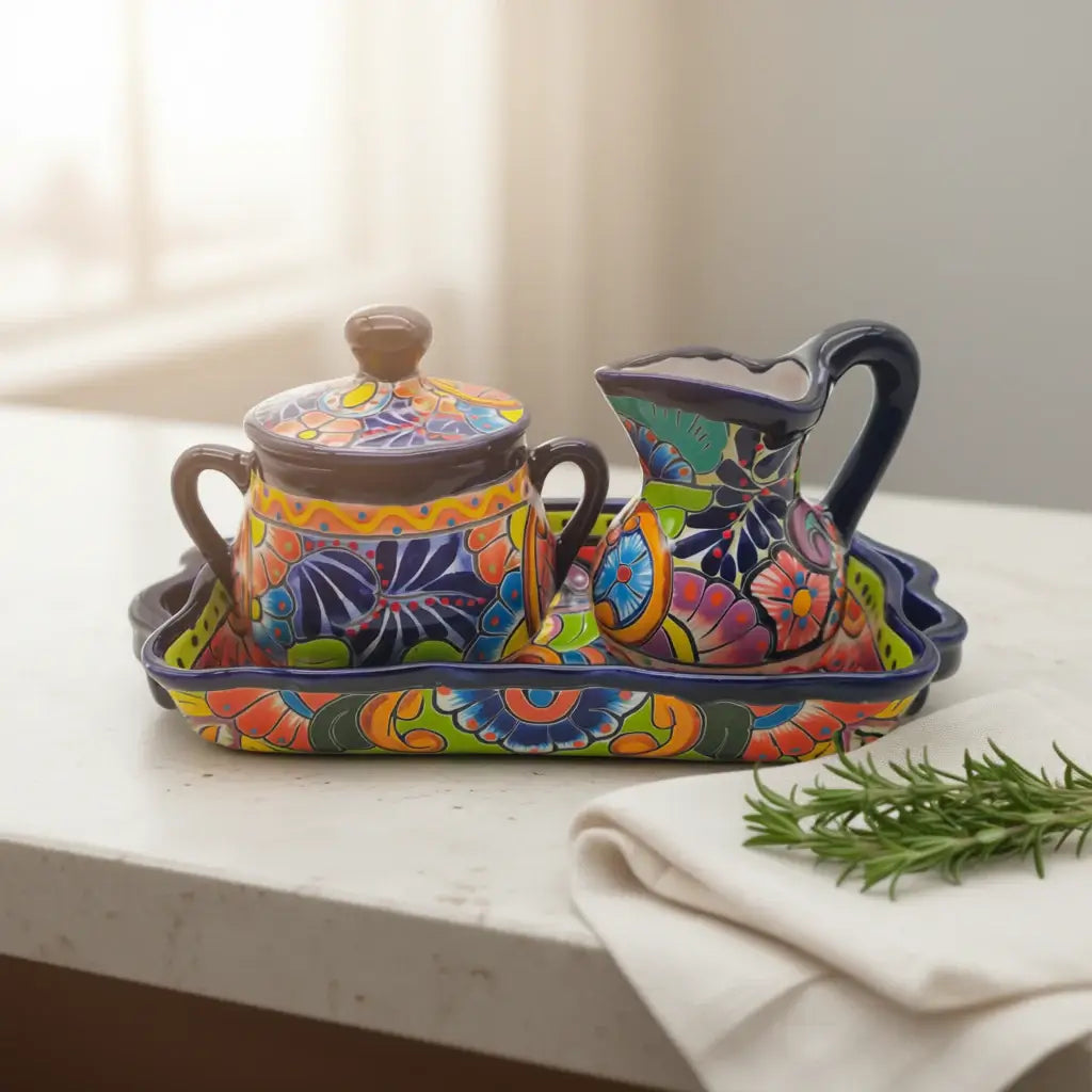 Talavera Coffee Serving Set