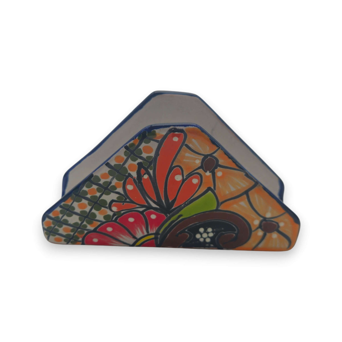 Canyon Bloom Talavera Napkin Holder