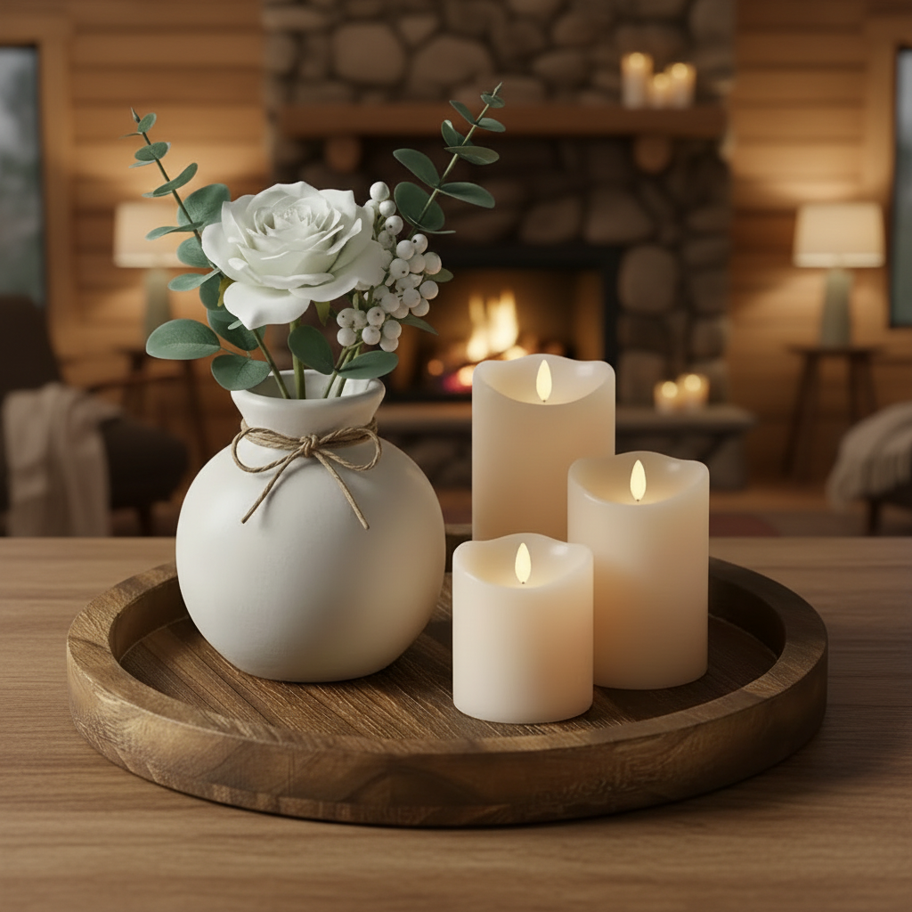 Cozy Colorado Cabin Background