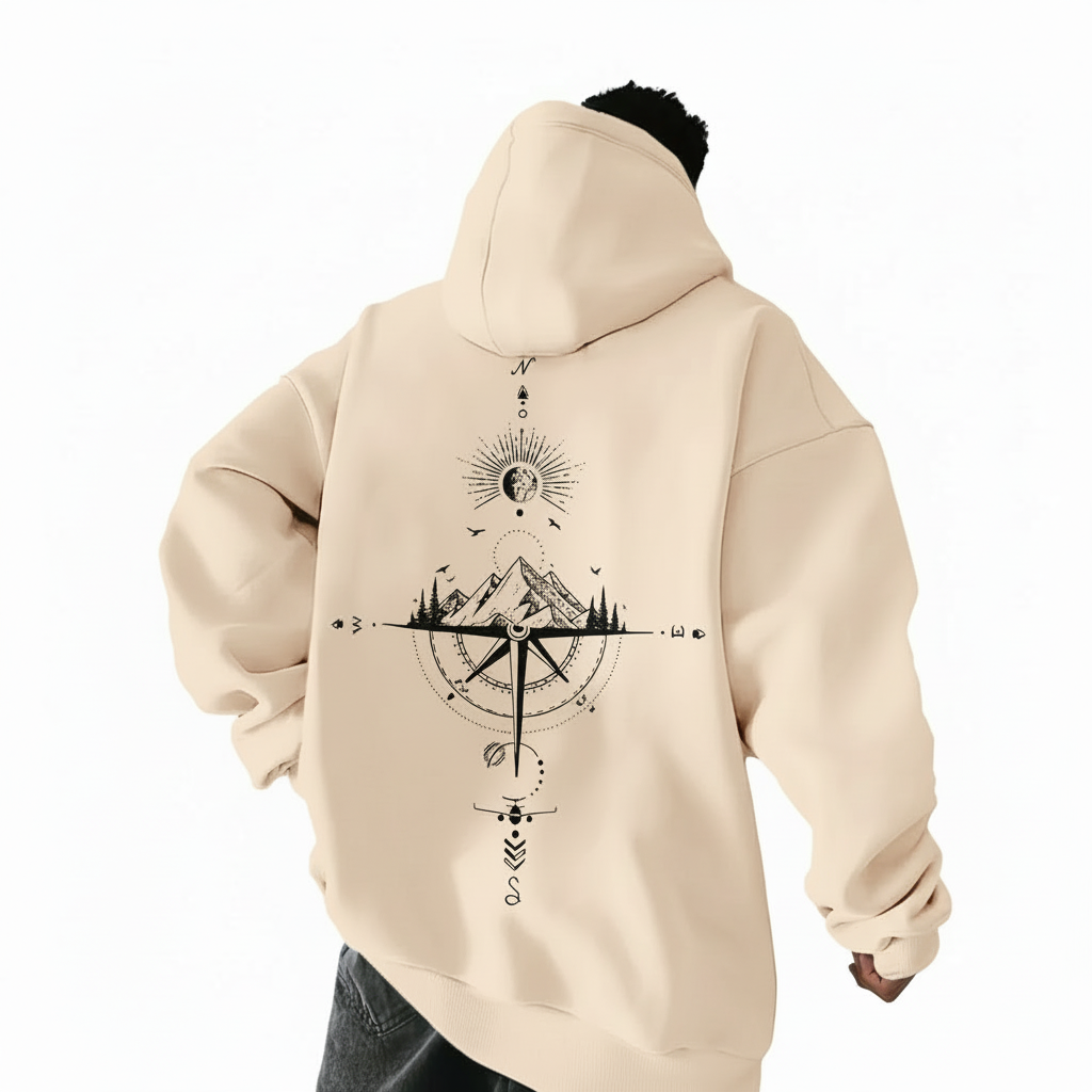 Cream Hoodie