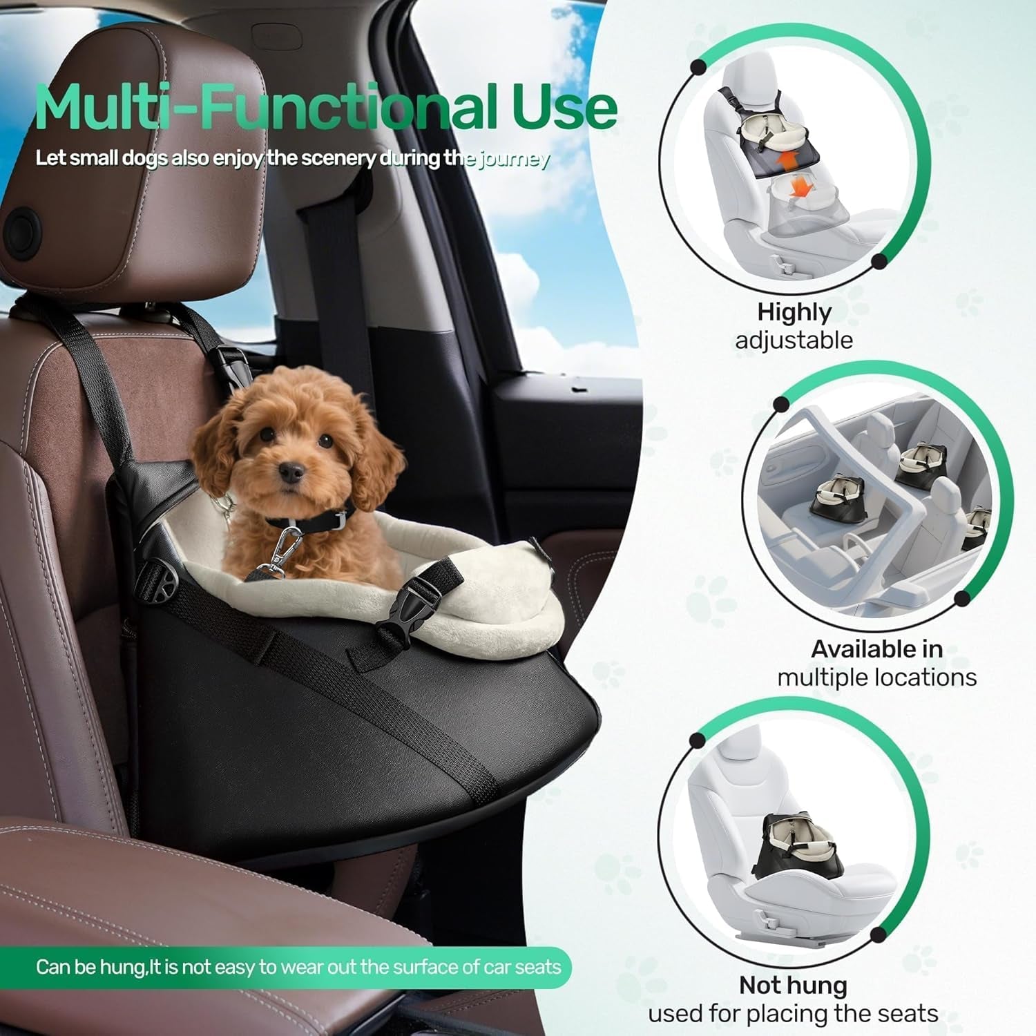 Dog Car Booster Seat