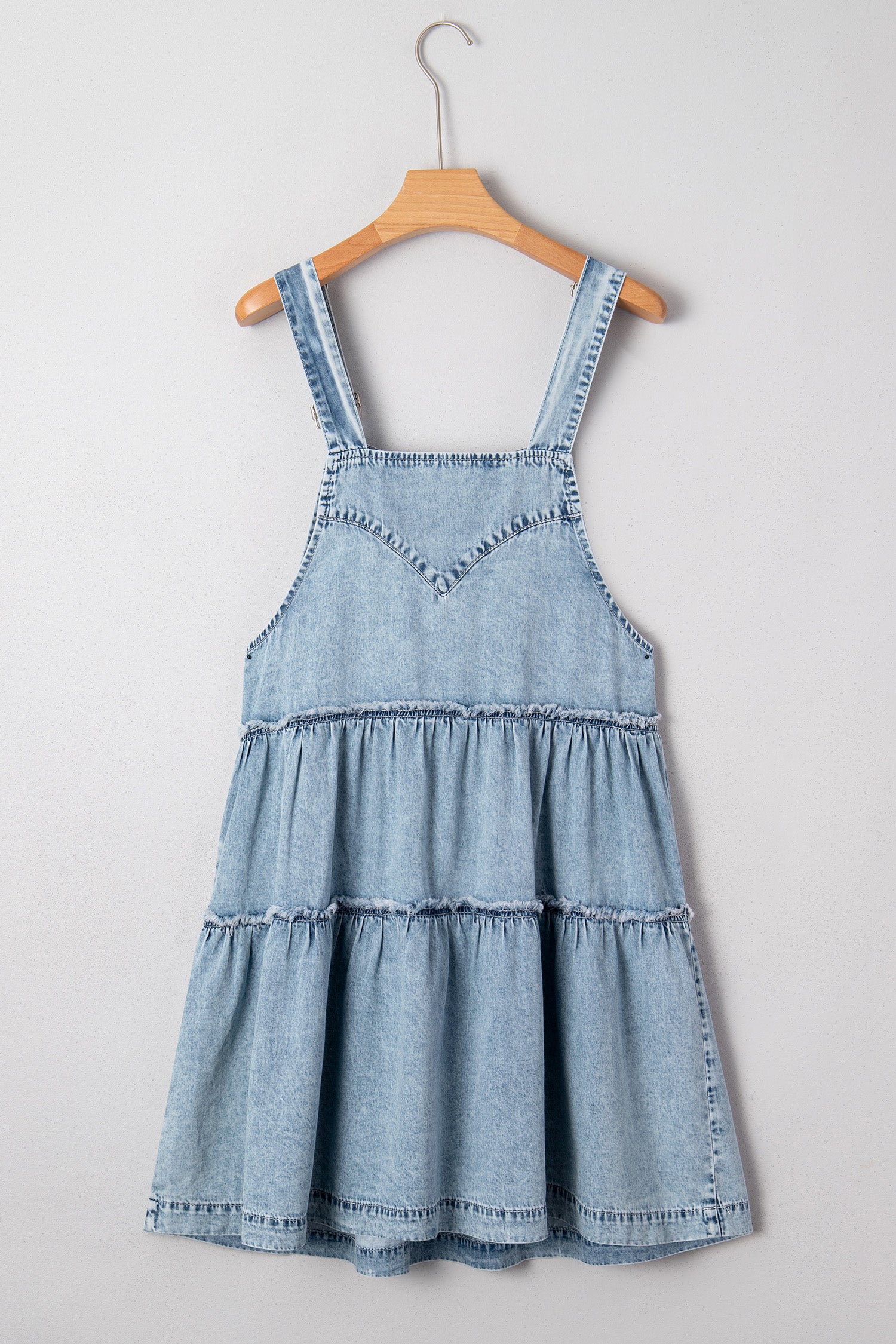 Dusk Blue Overall Denim Dress