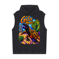 Men's Gila Monster Sleeveless Hoodie