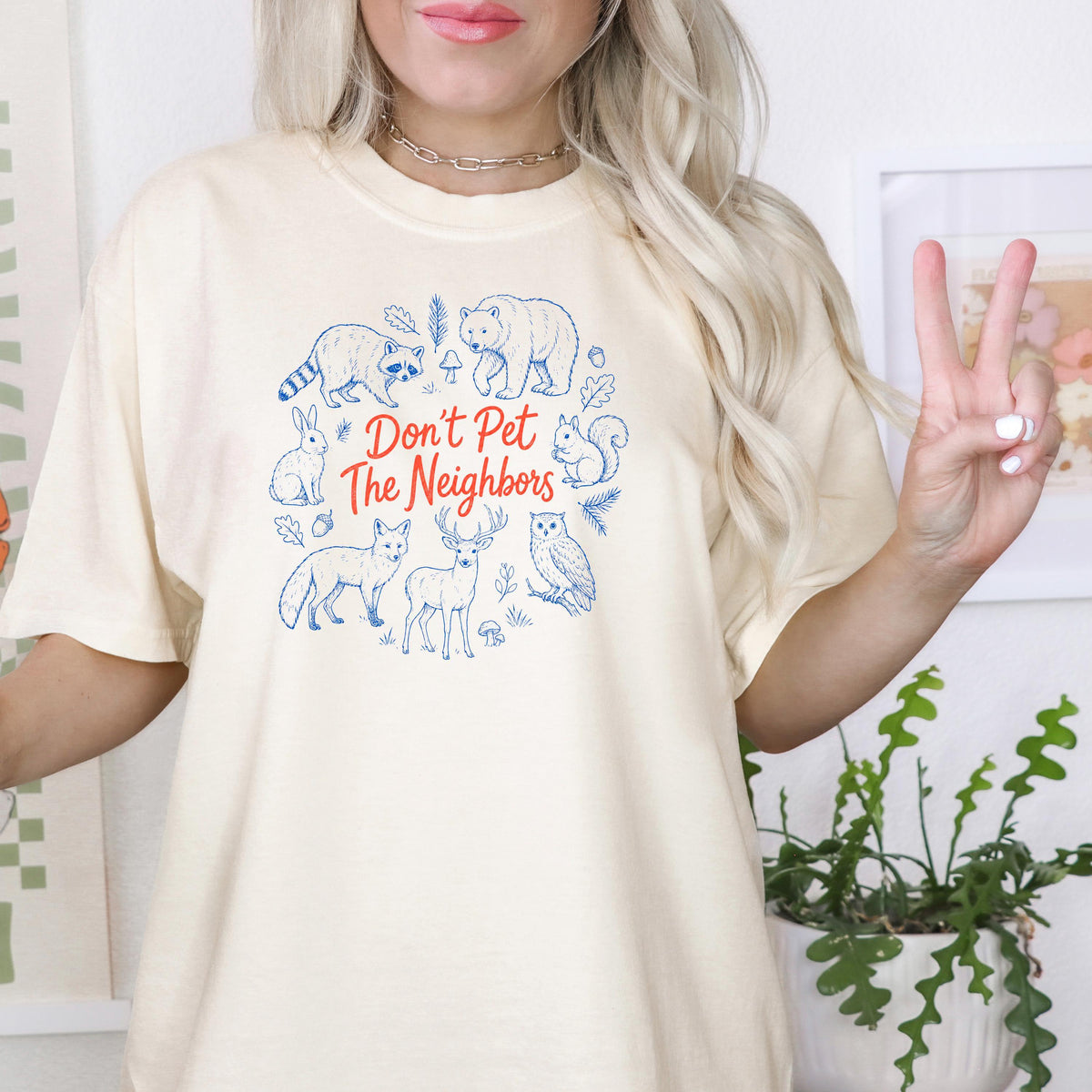 Unisex Respect the Locals Raccoon Tee