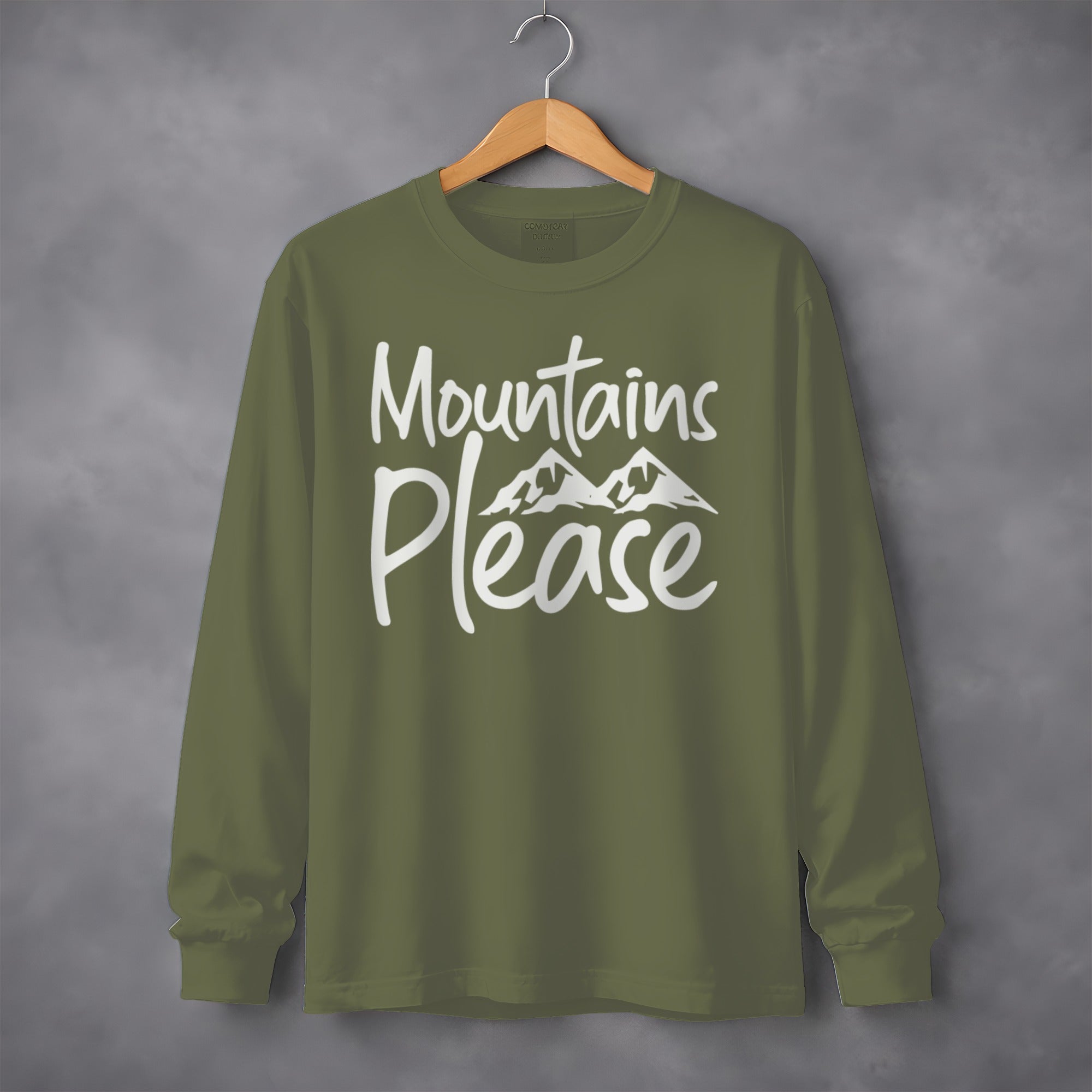 Mountains Please Long Sleeve T